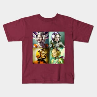 Retro Space Rangers Kids T-Shirt